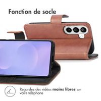 imoshion Étui de télephone portefeuille de luxe Samsung Galaxy S26 - Marron