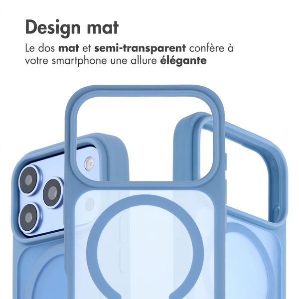 imoshion Coque Color Guard avec MagSafe Apple iPhone 18 Pro / 17 Pro - Bleu clair