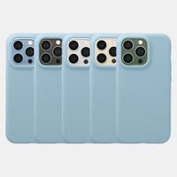 imoshion Coque arrière Texture Apple iPhone 13 Pro - Bleu clair