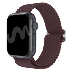 imoshion Bracelet nylon tissé Apple Watch | 38/40/41/42 mm - Burgundy