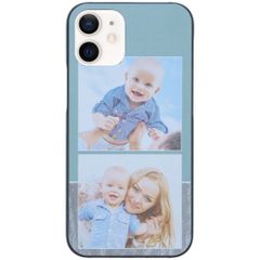Concevez votre propre coque rigide Apple iPhone 12 Mini - Noir