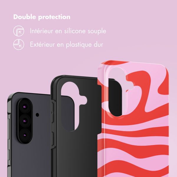 Selencia Coque arrière Vivid Samsung Galaxy A37 (5G) - Dream Swirl Pink