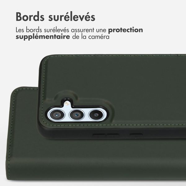 Accezz Premium Leather 2 in 1 Wallet Bookcase Samsung Galaxy A54 (5G) - Vert
