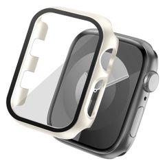 imoshion Coque rigide à couverture complète Apple Watch 1 / 2 / 3 - 38 mm - Lumière stellaire