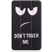 imoshion Coque tablette Design Trifold Nokia T10 - Don't touch