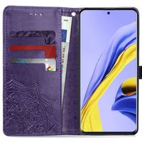 Etui de télephone portefeuille Mandala Samsung Galaxy A51 - Violet