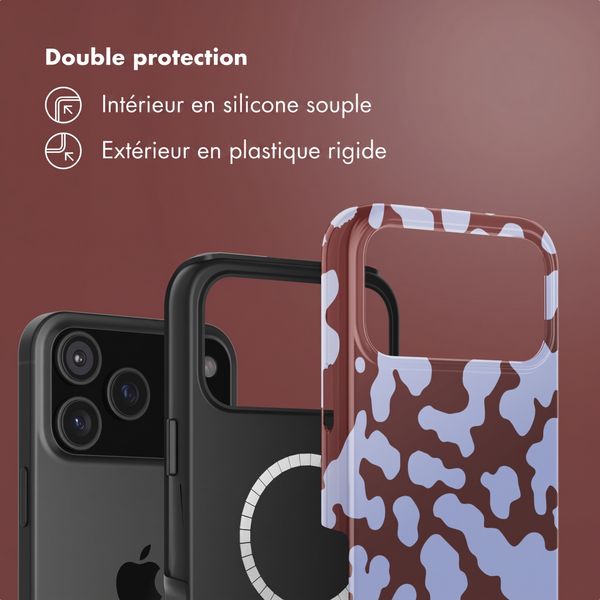 Selencia Coque arrière Vivid avec MagSafe Apple iPhone 18 Pro / 17 Pro - Moo'd Lavender Glow