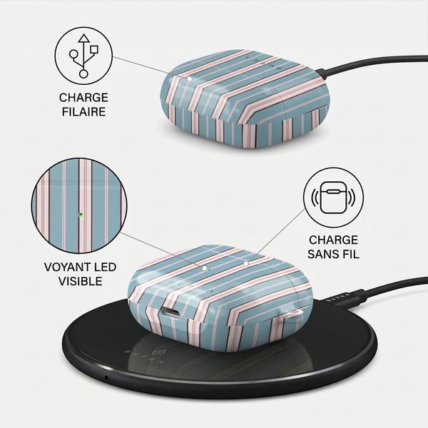 Burga Coque rigide Apple AirPods 3 - Afternoon Nap