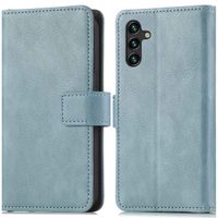 imoshion Étui de télephone portefeuille de luxe Samsung Galaxy A13 (5G) / A04s - Bleu clair