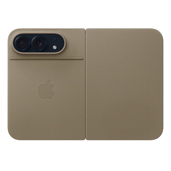 Apple Folio avec support Apple iPhone Duo - Taupe