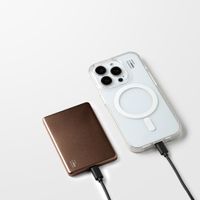 iDeal of Sweden MagSafe Powerbank Slim 5.000 mAh - Batterie externe sans fil - Mocha Mousse