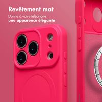imoshion Coque Couleur avec MagSafe Apple iPhone 17 Pro - Neon Pink