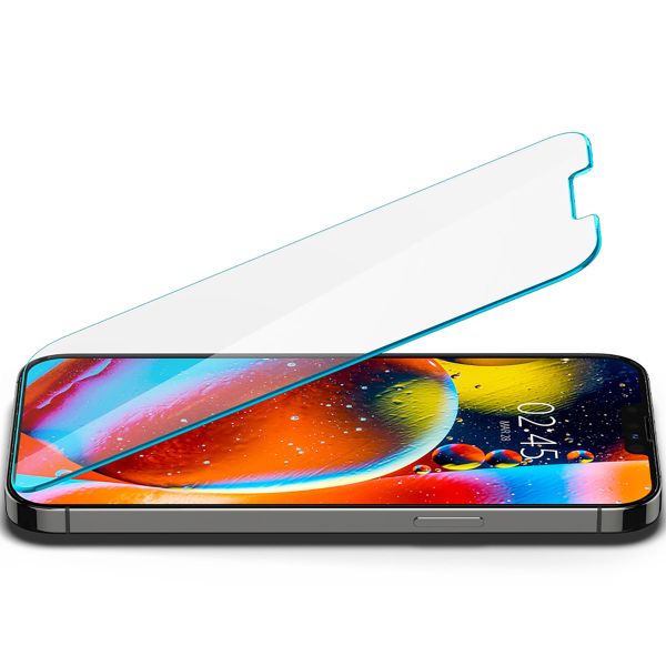 Spigen Protection d'écran en verre trempé GLAStR Fit 2 Paquets + Applicator Apple iPhone 13 Pro Max