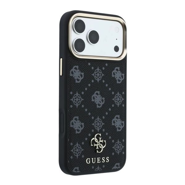 Guess Coque 4G Metal Logo MagSafe Apple iPhone 18 Pro Max / 17 Pro Max - Black