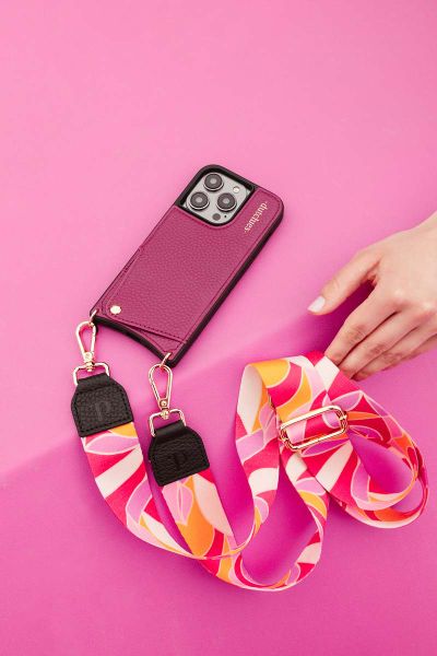 Dutchies Coque avec porte-cartes Samsung Galaxy S23 Ultra - Ruby