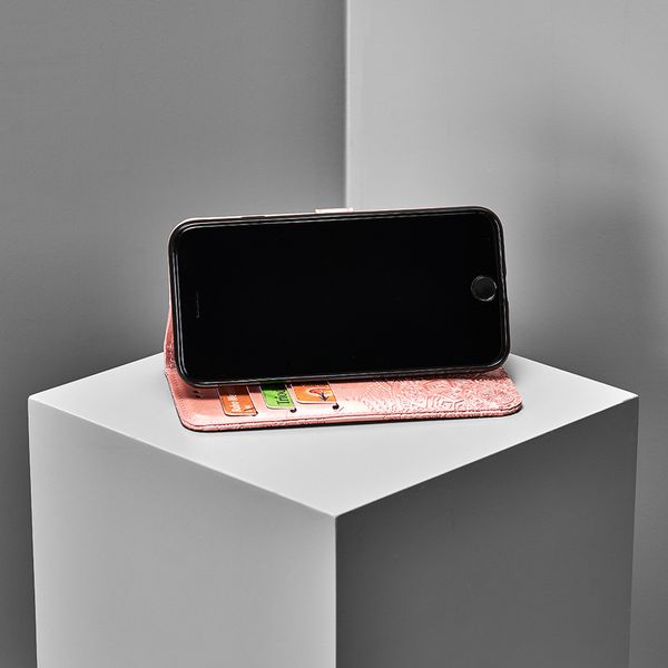 Etui de télephone portefeuille Mandala Huawei P30 Lite - Rose