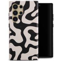 Selencia Coque arrière Vivid Samsung Galaxy S24 Ultra - Art Wave Black
