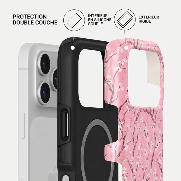 Burga Coque Tough MagSafe Apple iPhone 17 Pro Max - Sakura