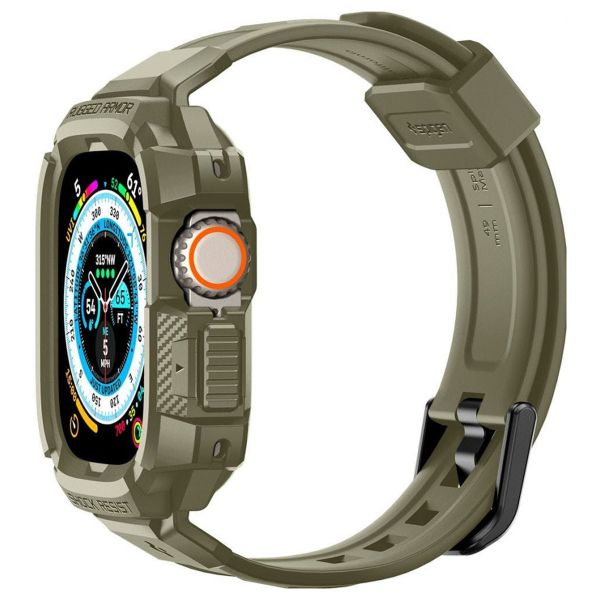 Spigen Coque Rugged Armor™ Pro Apple Watch Ultra - 49 mm - Khaki