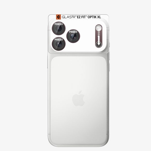 Spigen Optik Pro XL - pack de 1 Apple iPhone 18 Pro - Dark Cherry