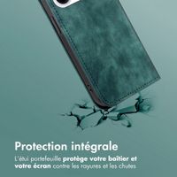 imoshion Étui de téléphone portefeuille Slim Oppo Reno 16 / 16 Pro - Vert