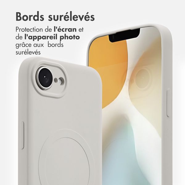 imoshion Coque Couleur avec MagSafe Apple iPhone 17e / 16e - Beige