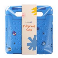 imoshion Coque kidsproof avec poupées amovibles Apple iPad 9 (2021) 10.2 pouces / iPad 8 (2020) 10.2 pouces / iPad 7 (2019) 10.2 pouces - Bleu