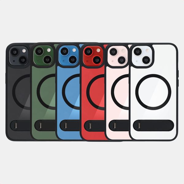 Accezz Coque arrière Hold avec MagSafe Apple iPhone 13 - Black