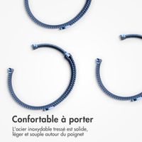 imoshion Bracelet magnétique milanais Apple Watch | 38/40/41/42 mm - Taille S - Bleu