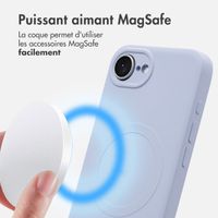 imoshion Coque Couleur avec MagSafe Apple iPhone 17e / 16e - Lila