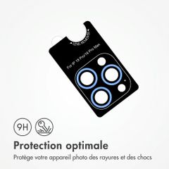imoshion Lot de 2 protections d'objectif de caméra pour Apple iPhone 18 Pro / 18 Pro Max - Light Blue