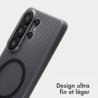 Accezz Coque arrière Lite avec MagSafe | Fluted | Samsung Galaxy S26 Ultra - Gris