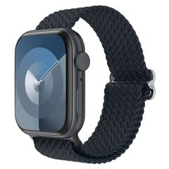 imoshion Bracelet nylon tissé Apple Watch | 44/45/46/49 mm - Gris foncé