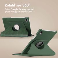 imoshion Coque tablette rotatif à 360° Samsung Galaxy Tab A11 / A9 8.7 pouces - Vert