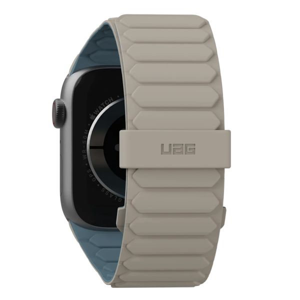 UAG Bracelet Pathfinder réversible en silicone Apple Watch | 44/45/46/49 mm - Dune/Cloud Blue