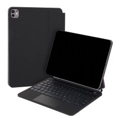 Accezz Clavier Bluetooth magnétique Apple iPad Air 13 pouces (2026) M4 / (2025) M3 / (2024) M2 / iPad Pro 12.9 (2018/2020/2021/2022) - QWERTY / NL - Noir