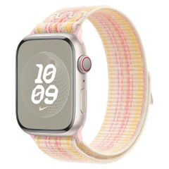 Apple Bracelet Nike Sport Loop Apple Watch | 44/45/46/49 mm - Starlight & Pink