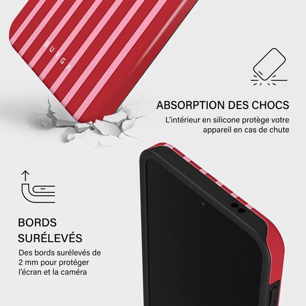 Burga Coque arrière Tough Samsung Galaxy A57 (5G) - Strawberry Jam