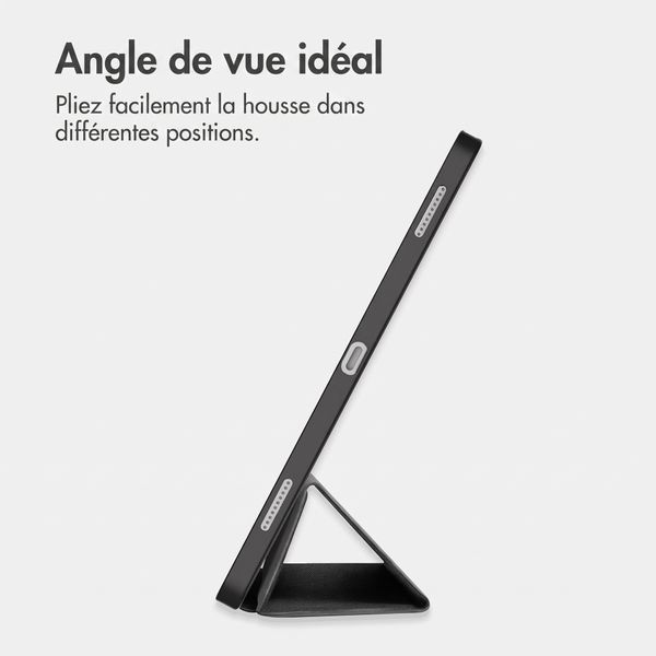imoshion Coque tablette Trifold Samsung Galaxy Tab S12 Plus - Noir