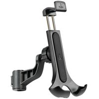 Lampa Support de téléphone Smart Flow pour scooter - Rotation à 360° - Fixation sur rétroviseur et pare-brise - Noir