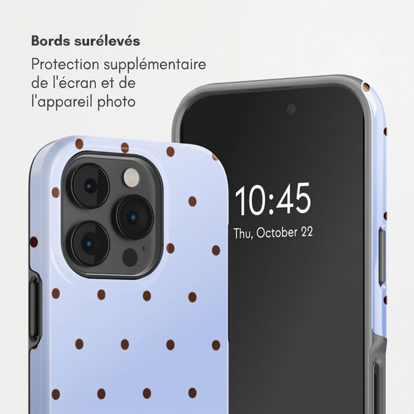 Selencia Coque arrière Vivid Apple iPhone 14 Pro - Happy Dots Digital Sky