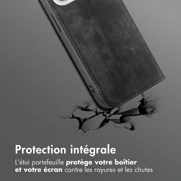 imoshion Étui de téléphone portefeuille Slim Oppo Reno15 Pro (5G) - Noir