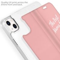 Concevez votre propre housse portefeuille Apple iPhone 13 - Blanc
