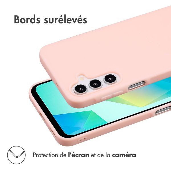 imoshion Coque Couleur Samsung Galaxy A16 - Dusty Pink