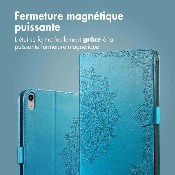 imoshion Coque tablette Apple iPad Air 11 pouces (2026) M4 / (2025) M3 / (2024) M2 / Air 5 (2022) / Air 4 (2020) - Turquoise