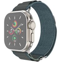 imoshion Bracelet en nylon Alpine Apple Watch | 44/45/46/49 mm - Bleu