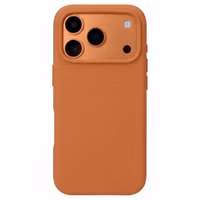 Accezz Coque Liquid Silicone avec MagSafe Apple iPhone 18 Pro / 17 Pro - Orange