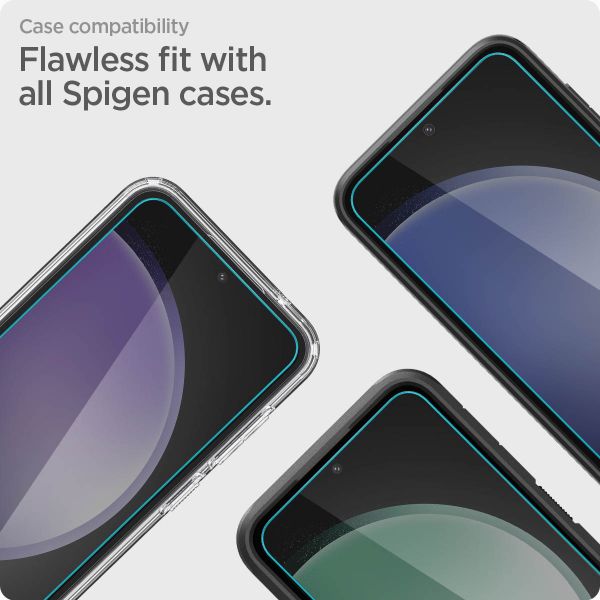 Spigen Protection d'écran en verre trempé AlignMaster Cover Samsung Galaxy S23 FE