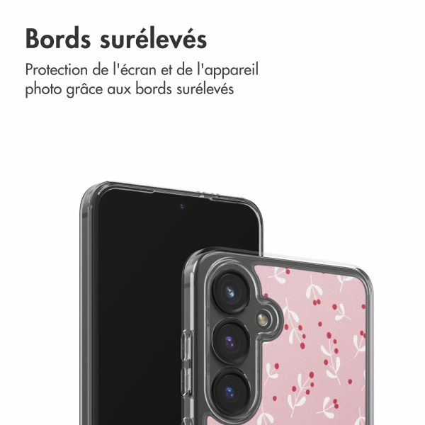 imoshion Coque Design Samsung Galaxy S24 FE - Berries Blush