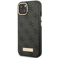 Guess Coque 4G Logo Monogram MagSafe Apple iPhone 14 - Noir
